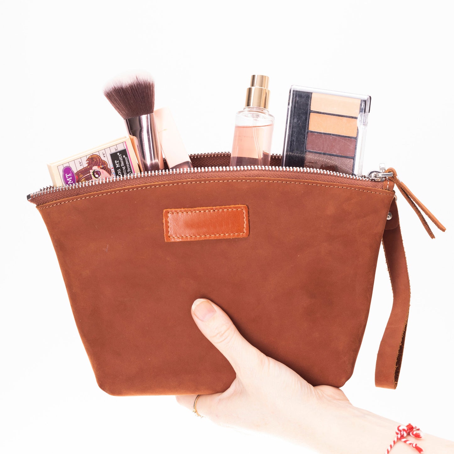 Avondale Premium Leather Dopp Kit - Travel Makeup Bag for Men & Women - Concordia Style Boutique
