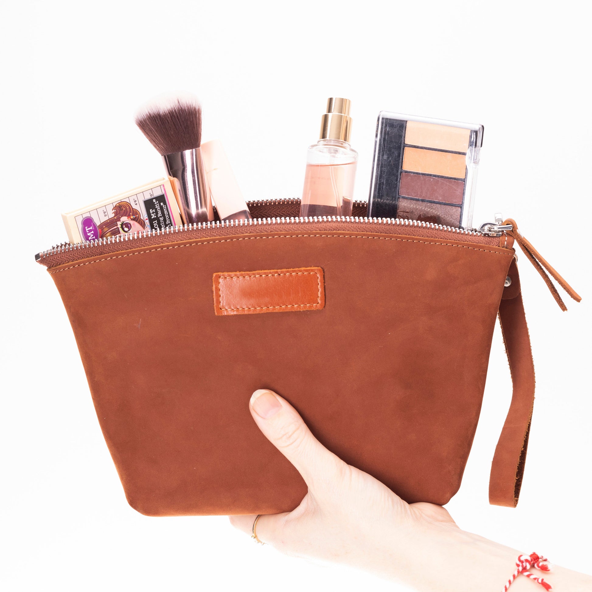 Avondale Premium Leather Dopp Kit - Travel Makeup Bag for Men & Women - Concordia Style Boutique