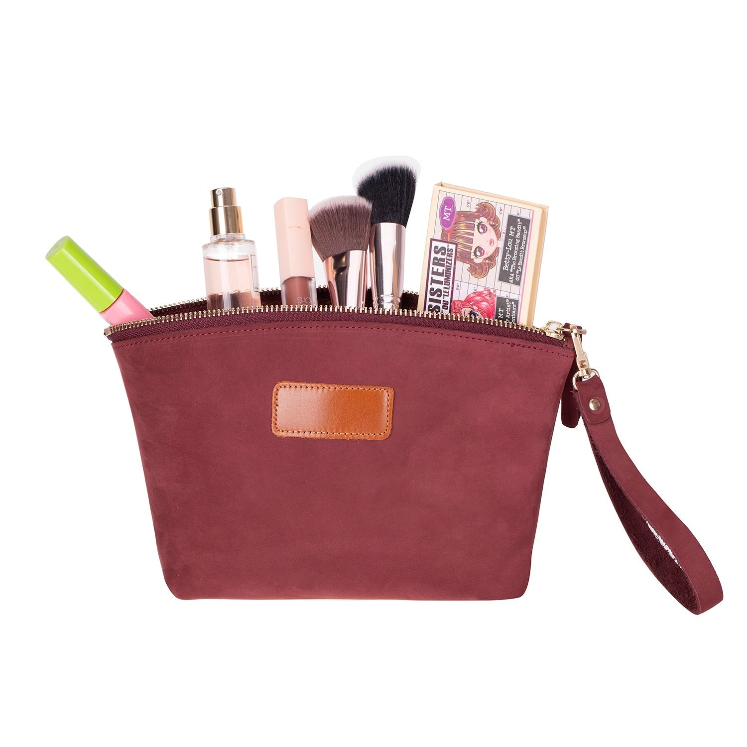 Avondale Premium Leather Dopp Kit - Travel Makeup Bag for Men & Women - Concordia Style Boutique
