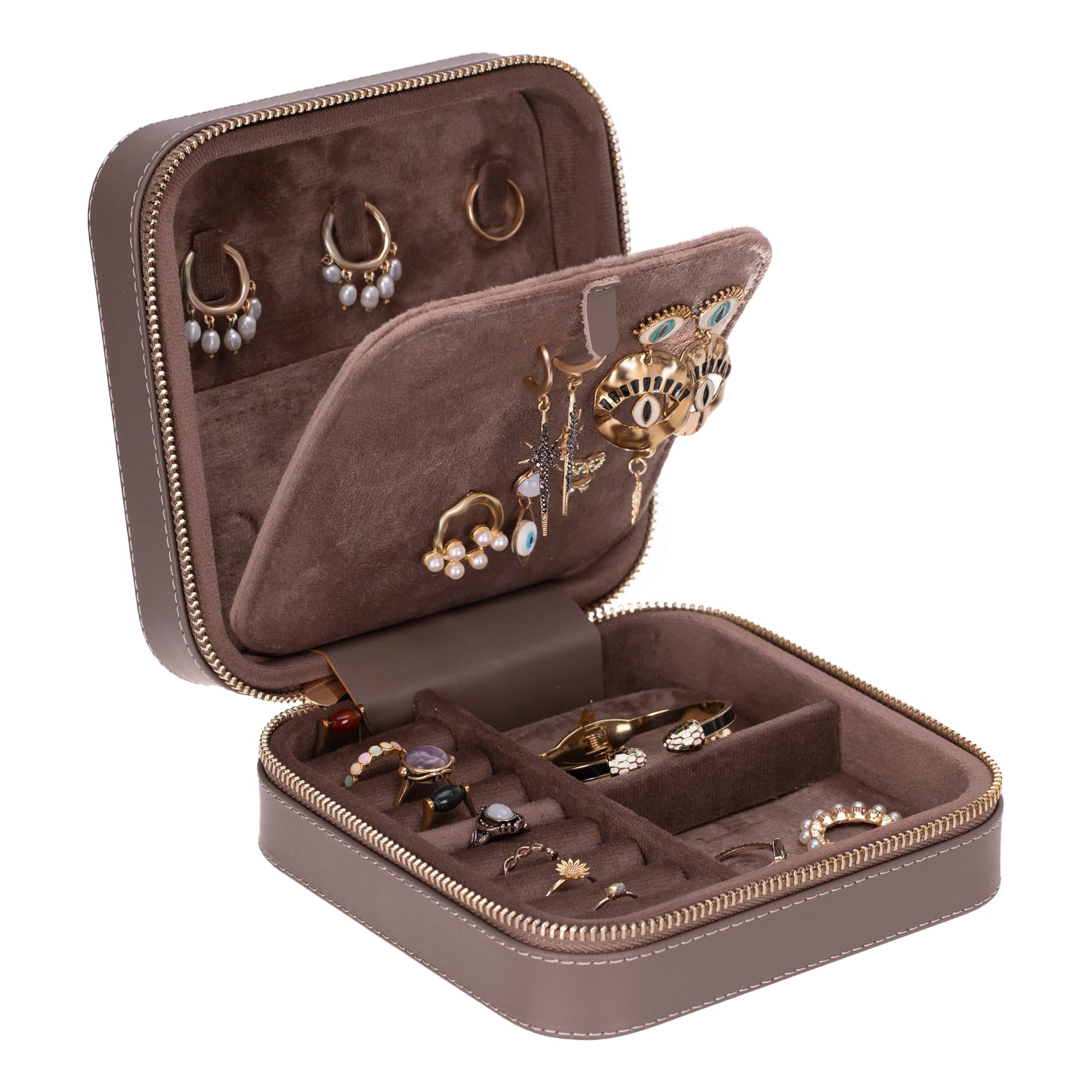 Eufaula Leather Jewelry Box - Concordia Style Boutique