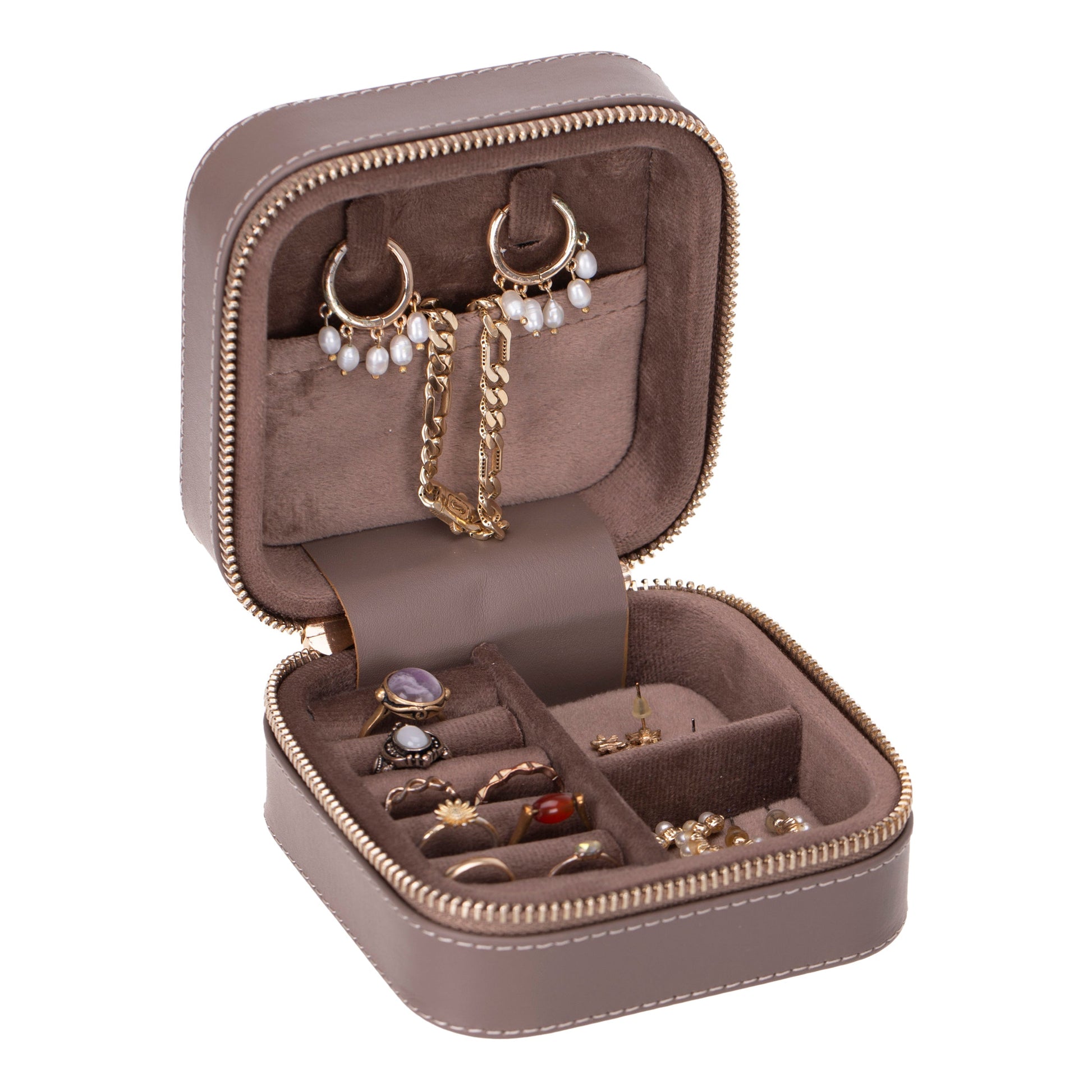 Eufaula Leather Jewelry Box - Concordia Style Boutique