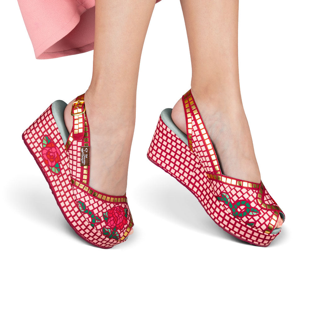 Chocolaticas® Mosaic Garden Women's Sandal - Concordia Style Boutique