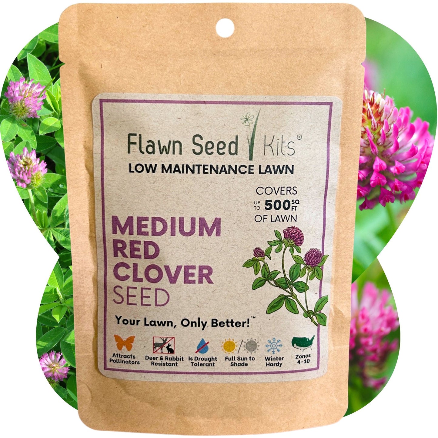 Medium Red Clover Seed - Concordia Style Boutique