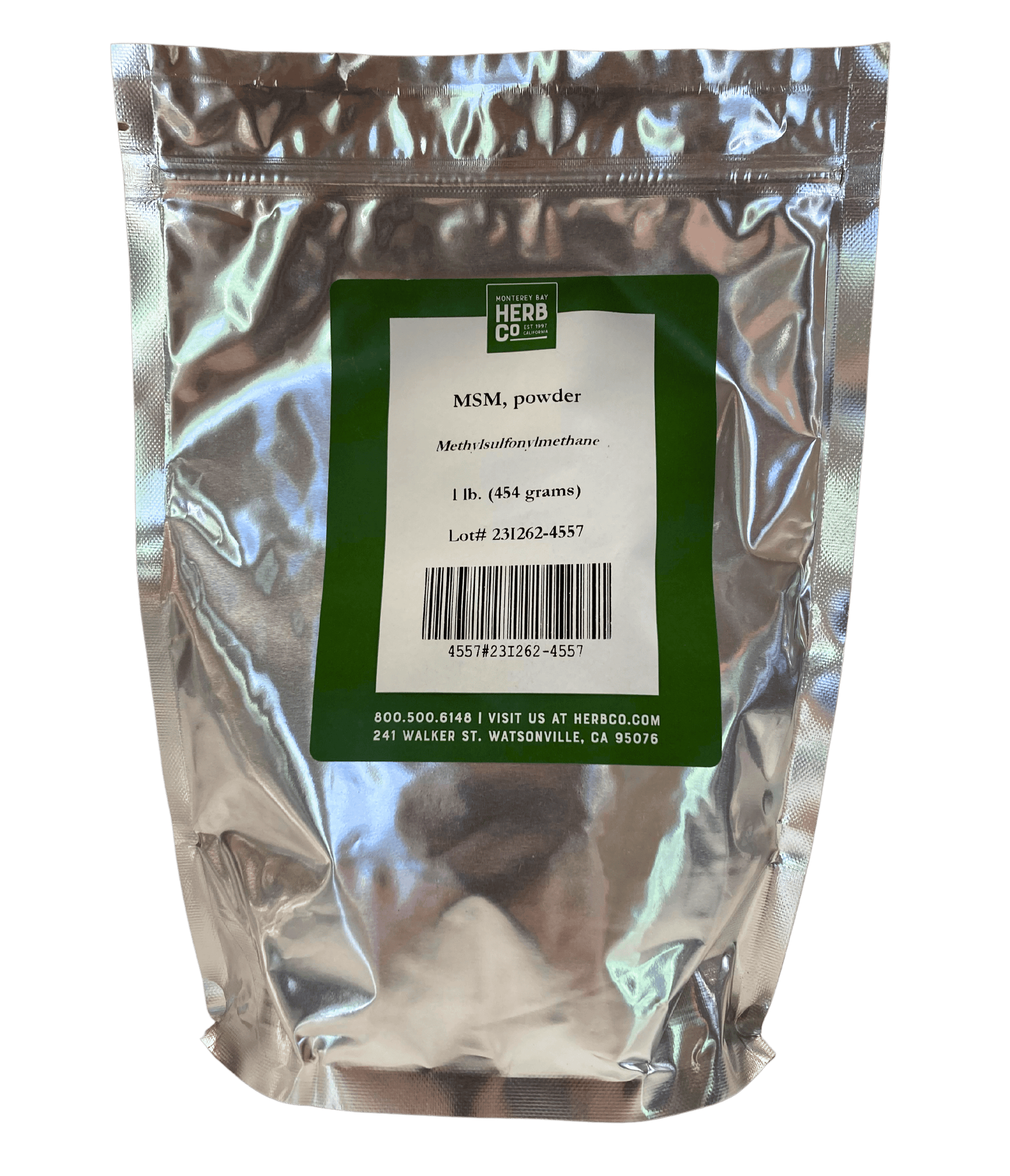 MSM, Pure, Powder - Concordia Style Boutique