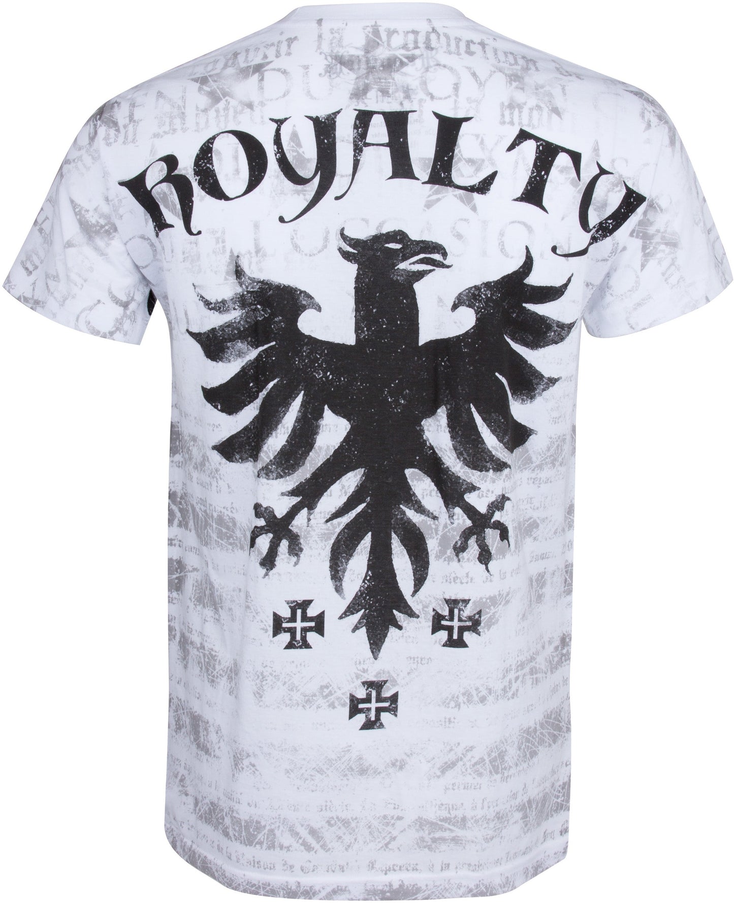 Royalty Dragon Short Sleeve Crew Neck Cotton Mens Fashion T-Shirt ( 2 Colors ) - Concordia Style Boutique