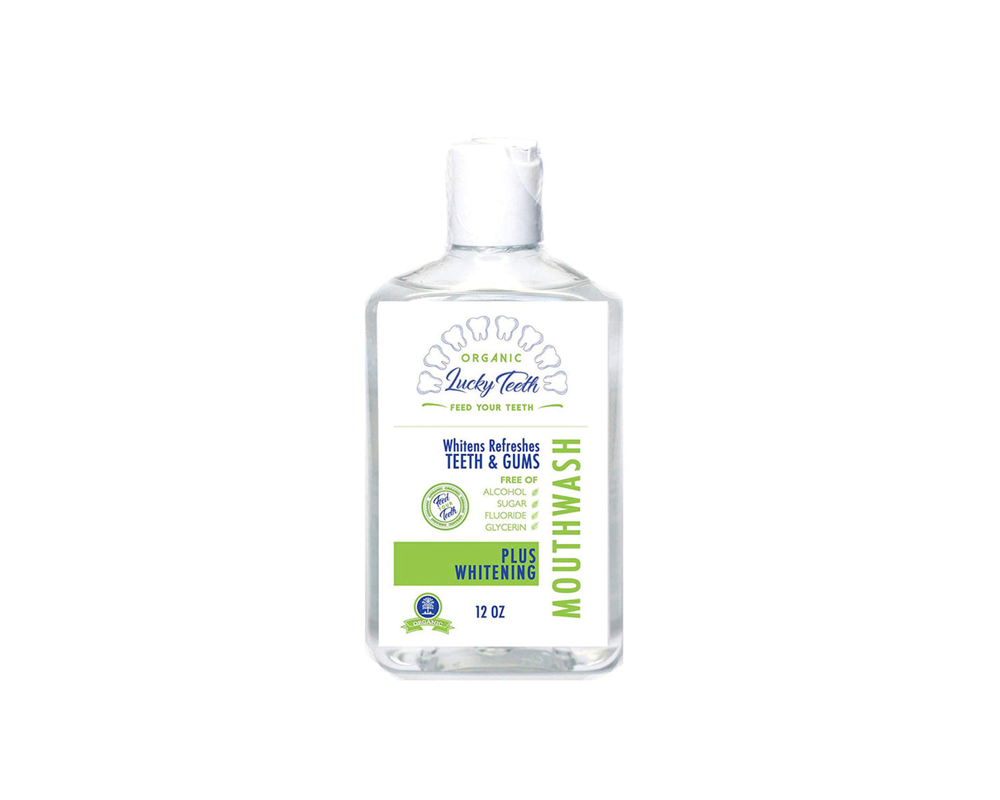 Organic Whitening Mouthwash - Teeth Whitening Mouthwash.