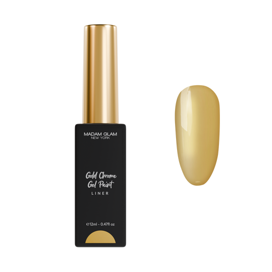 Gold Chrome Gel Paint Liner