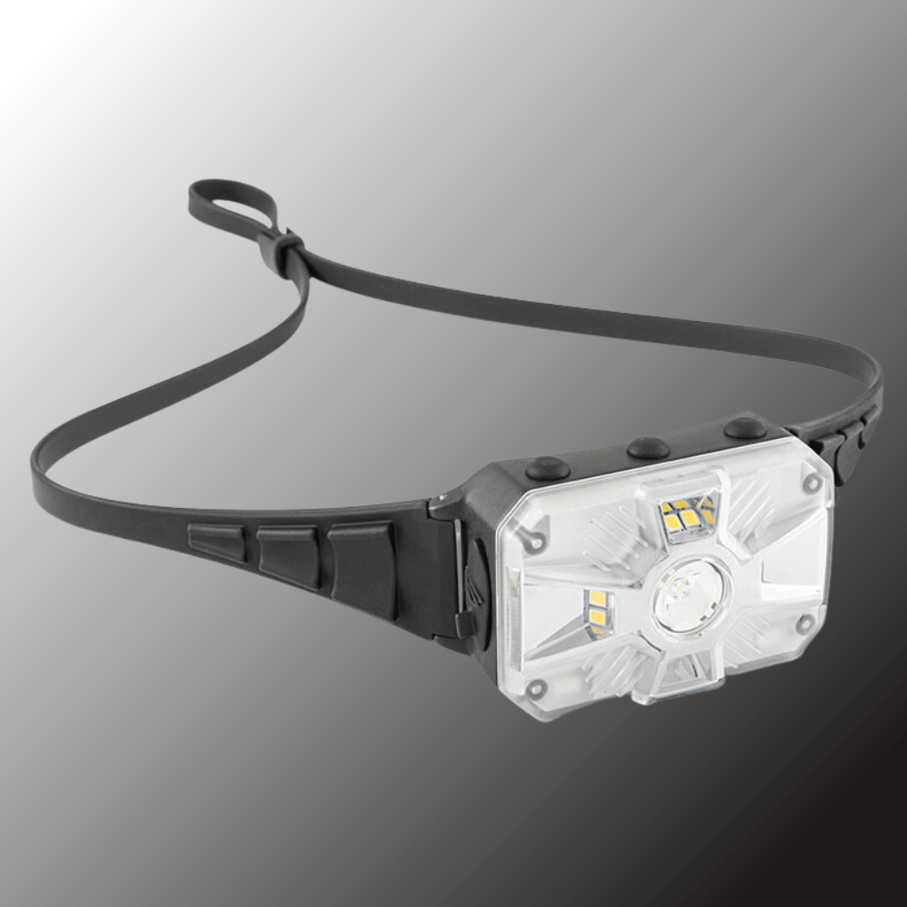 Adaptev Headlamp - Inertial Gyroscope LED Rechargeable Smart Head Lamp - Concordia Style Boutique
