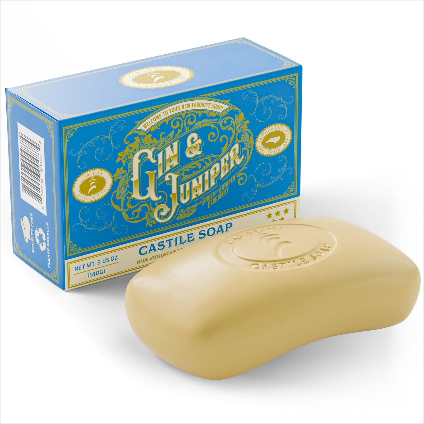 Gin & Juniper Castile Bar Soap