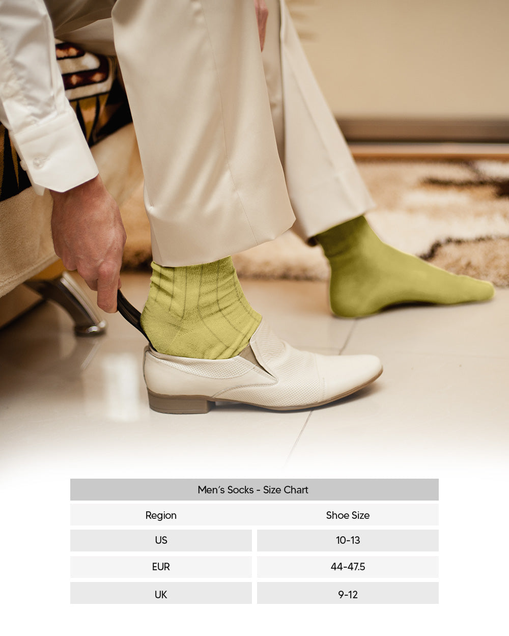 Vittorio Farina Men's Ribbed Shear Nylon Over The Calf Dress Socks - Concordia Style Boutique