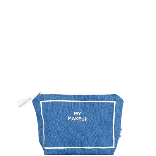 My Makeup Pouch, Coated Lining, Denim - Concordia Style Boutique