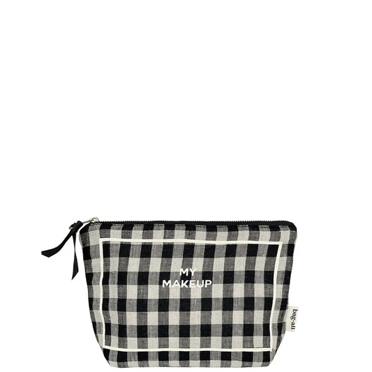 My Makeup Pouch, Coated Lining, Gingham - Concordia Style Boutique