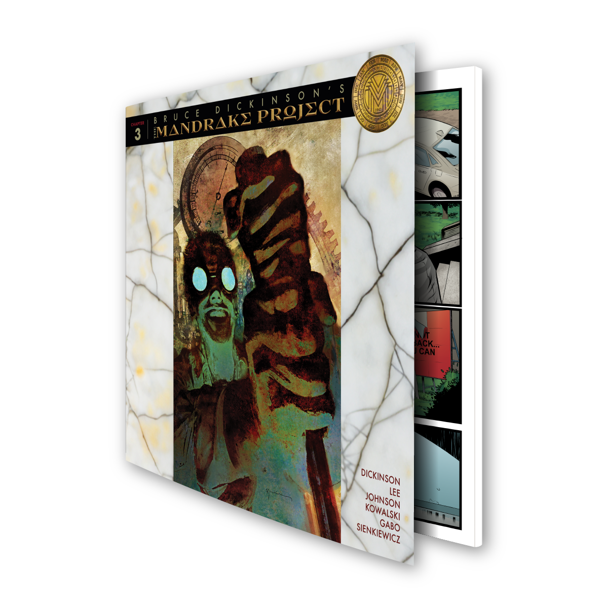 Bruce Dickinson's THE MANDRAKE PROJECT: Issue 3 - Deluxe Edition