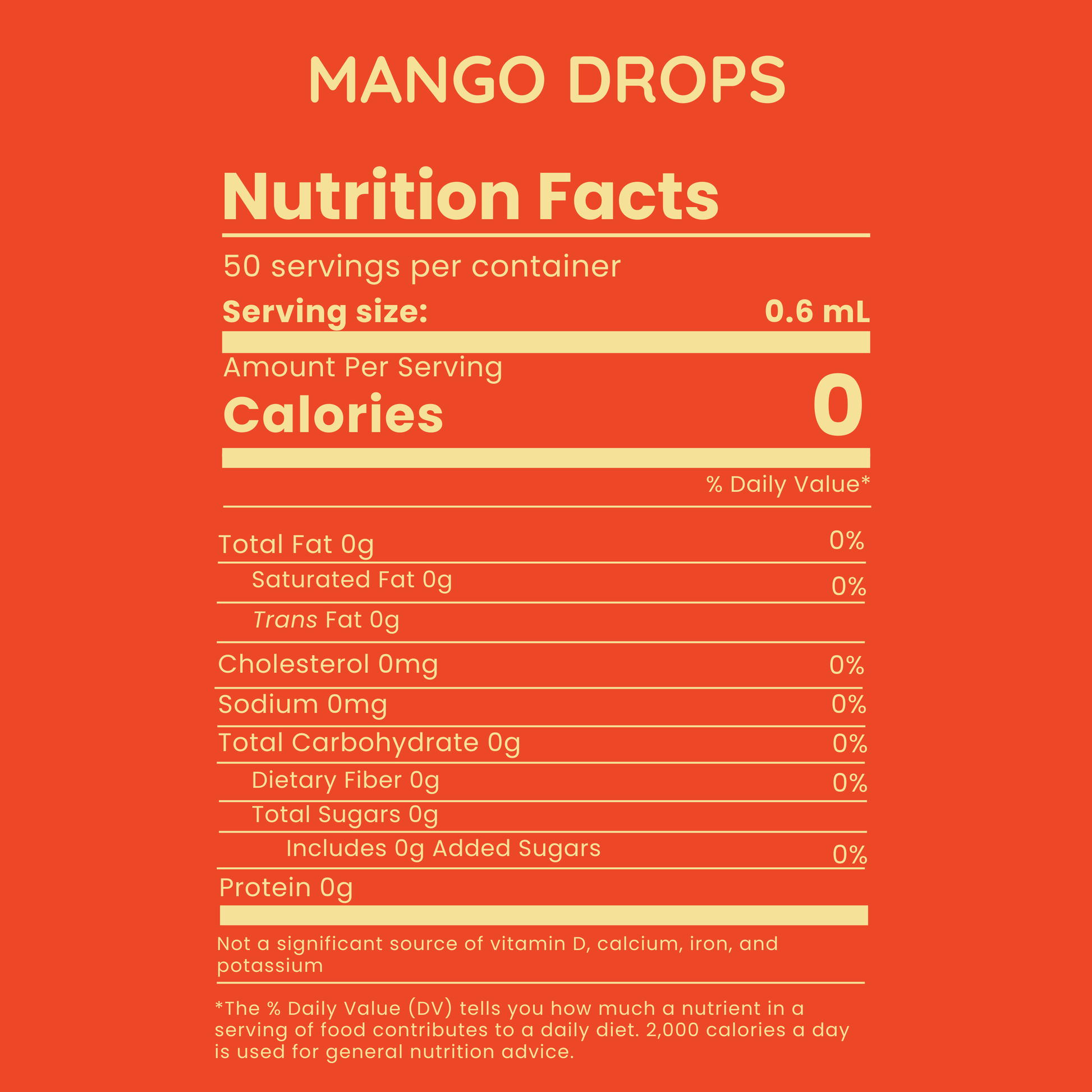 Mango Drops - Concordia Style Boutique