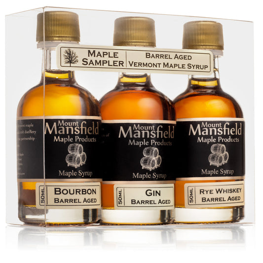 3-Pack Barrel Aged Vermont Maple Syrup Sampler Set - Concordia Style Boutique