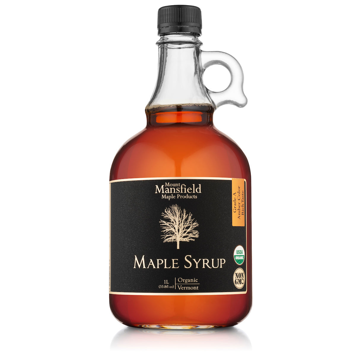 Organic Pure Vermont Maple Syrup- Glass Jug - Concordia Style Boutique