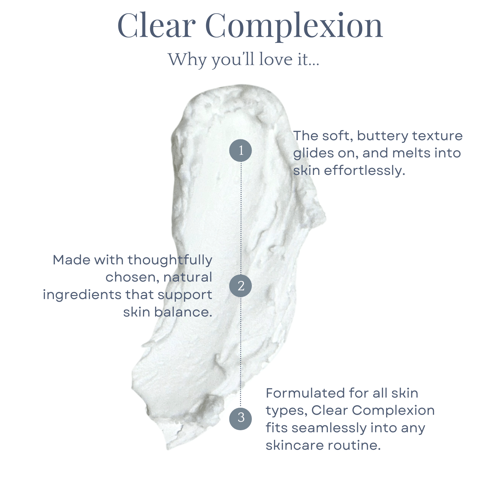 Clear Complexion Whipped Tallow Facial Moisturizer - Concordia Style Boutique