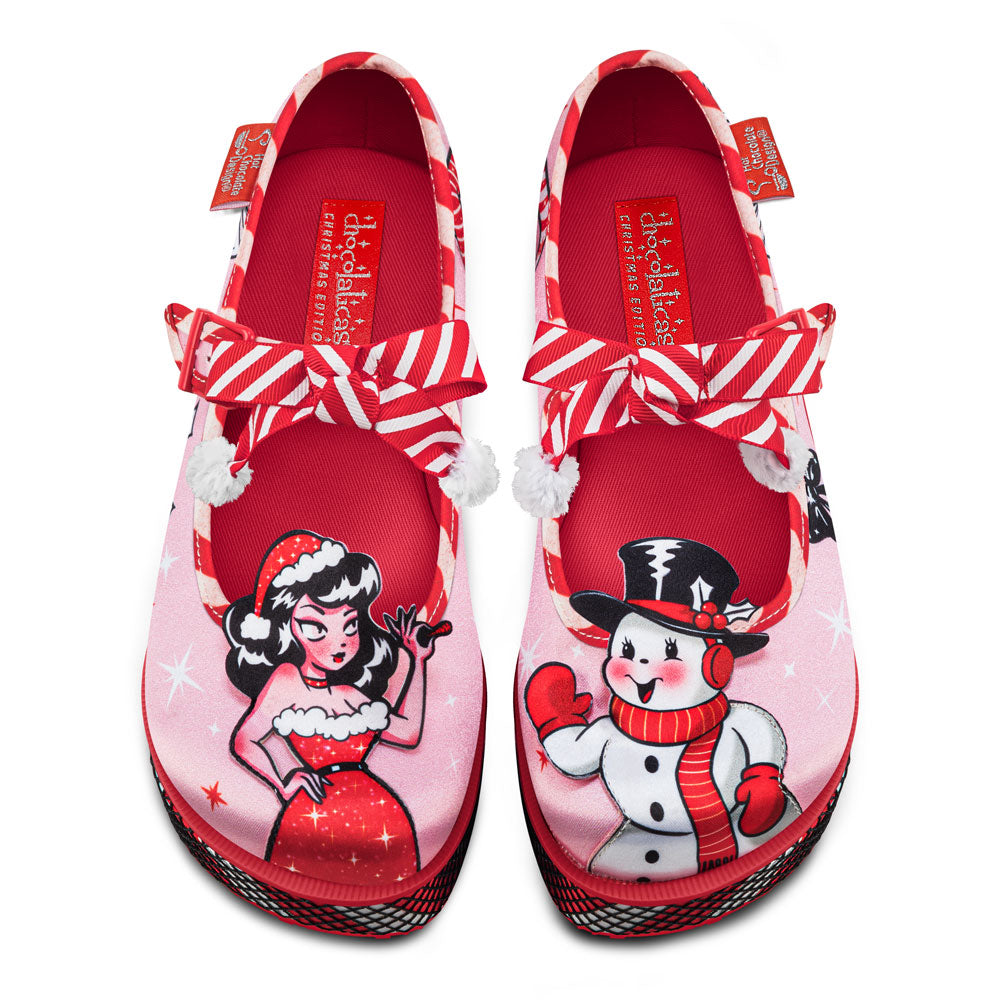 Chocolaticas® Betty Claus Women's Mary Jane Platform - Concordia Style Boutique