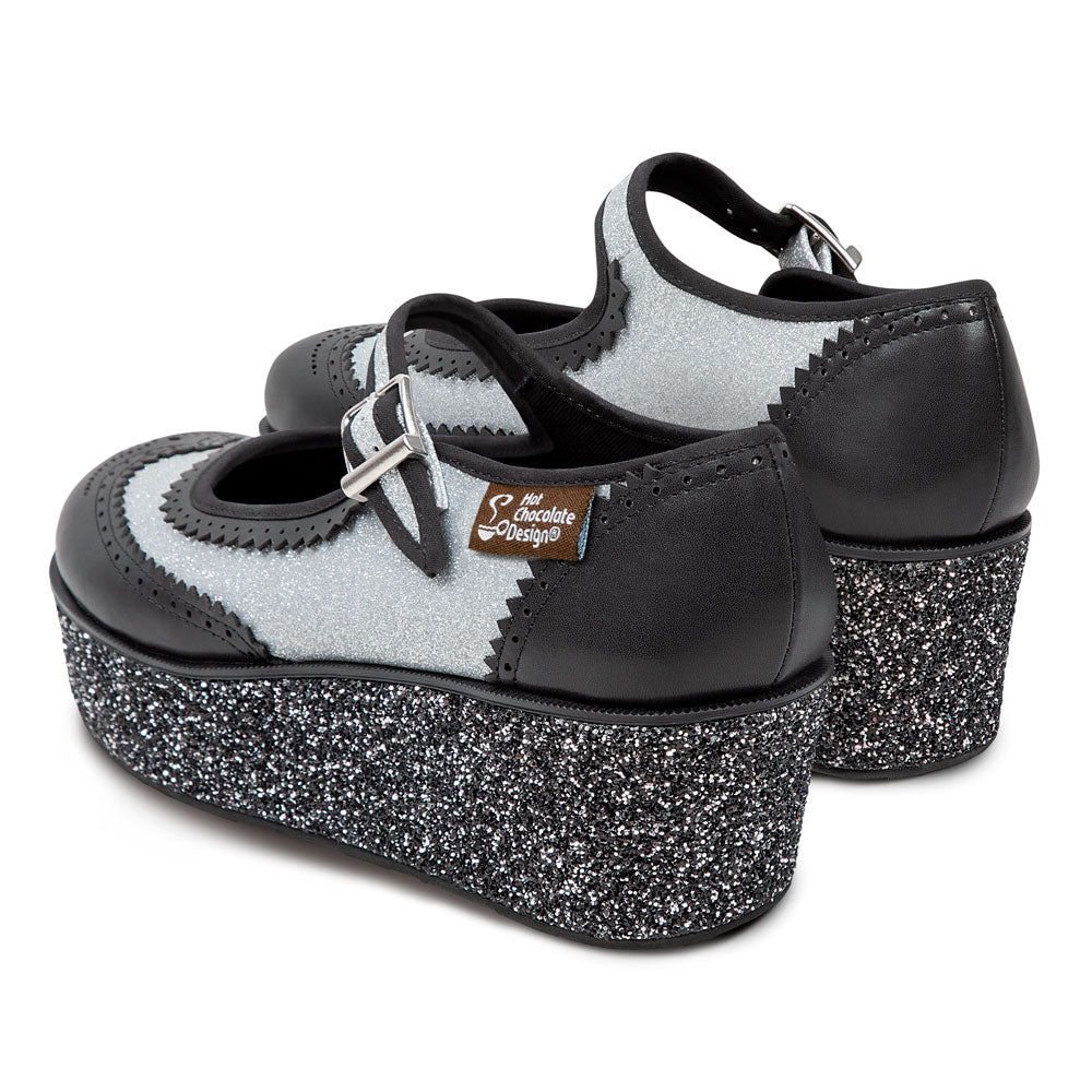 Chocolaticas® Havana Glitter Women's Mary Jane Platform - Concordia Style Boutique