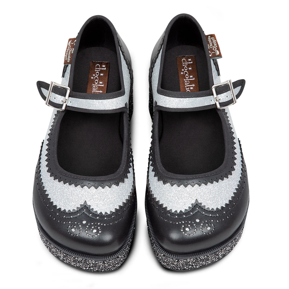 Chocolaticas® Havana Glitter Women's Mary Jane Platform - Concordia Style Boutique