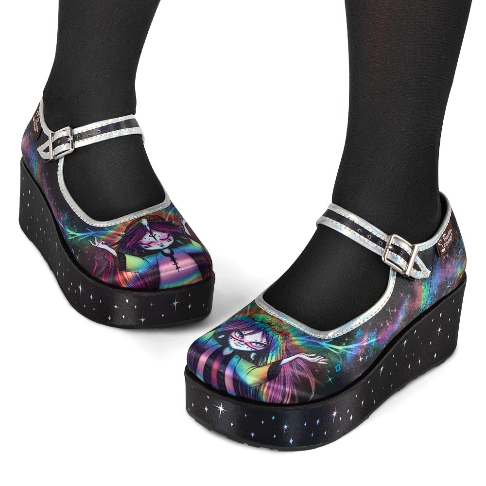 Chocolaticas® Pagan Spirit Women's Mary Jane Platform - Concordia Style Boutique