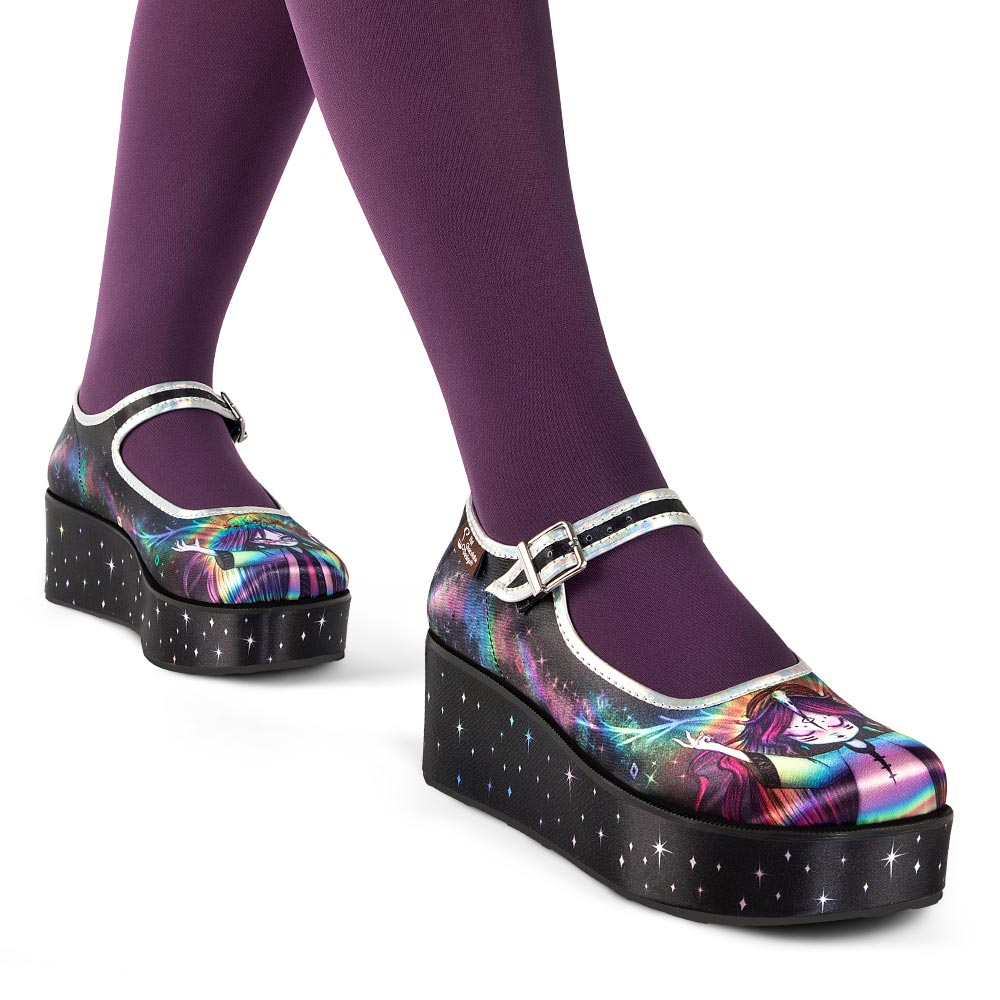 Chocolaticas® Pagan Spirit Women's Mary Jane Platform - Concordia Style Boutique