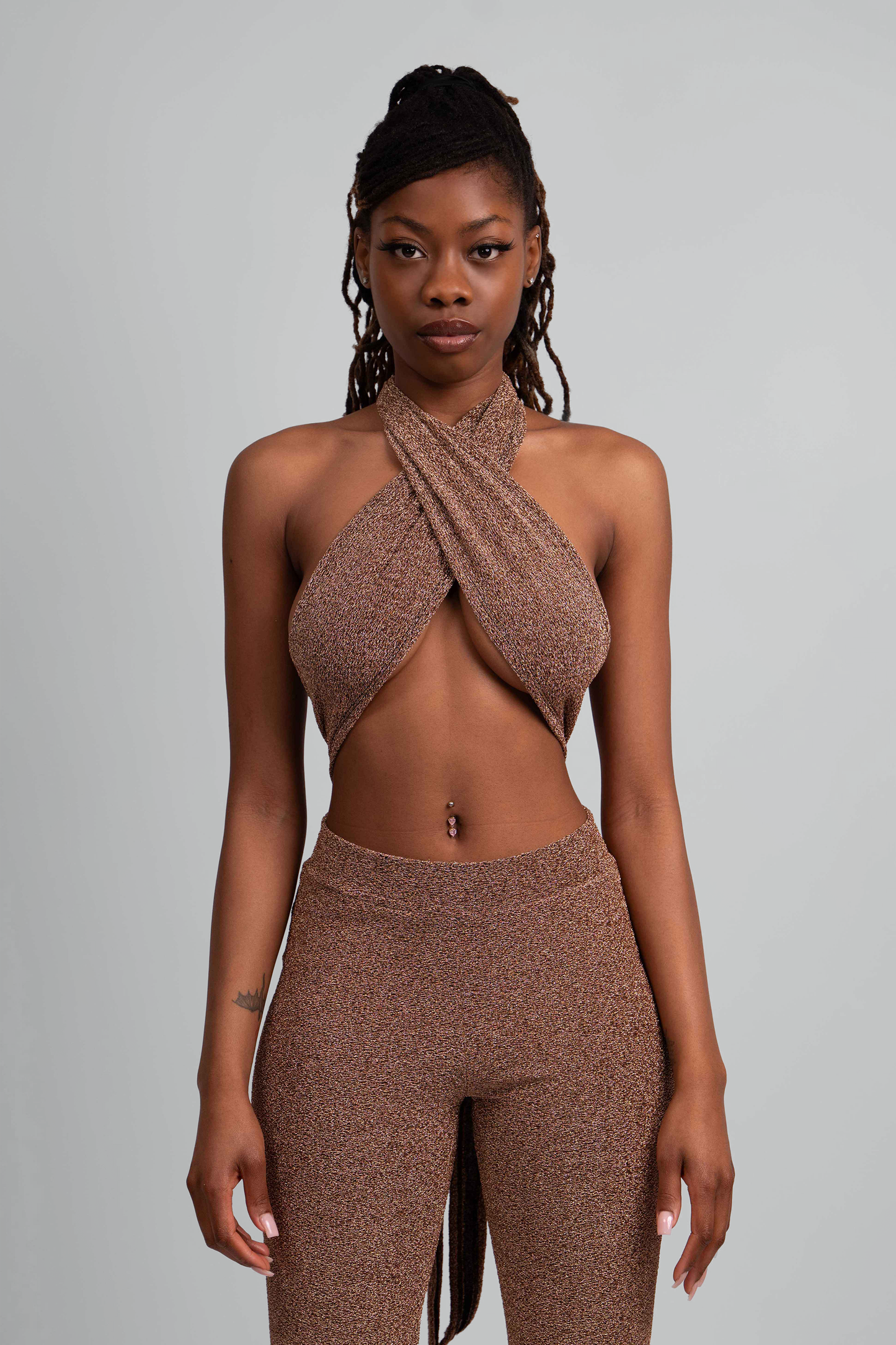 Gwyneth Copper Romper