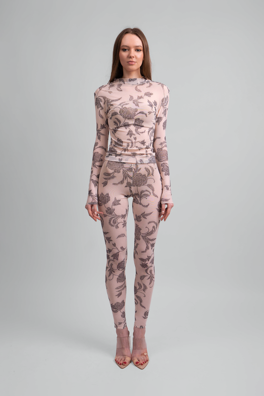 Heather Floral Print Set