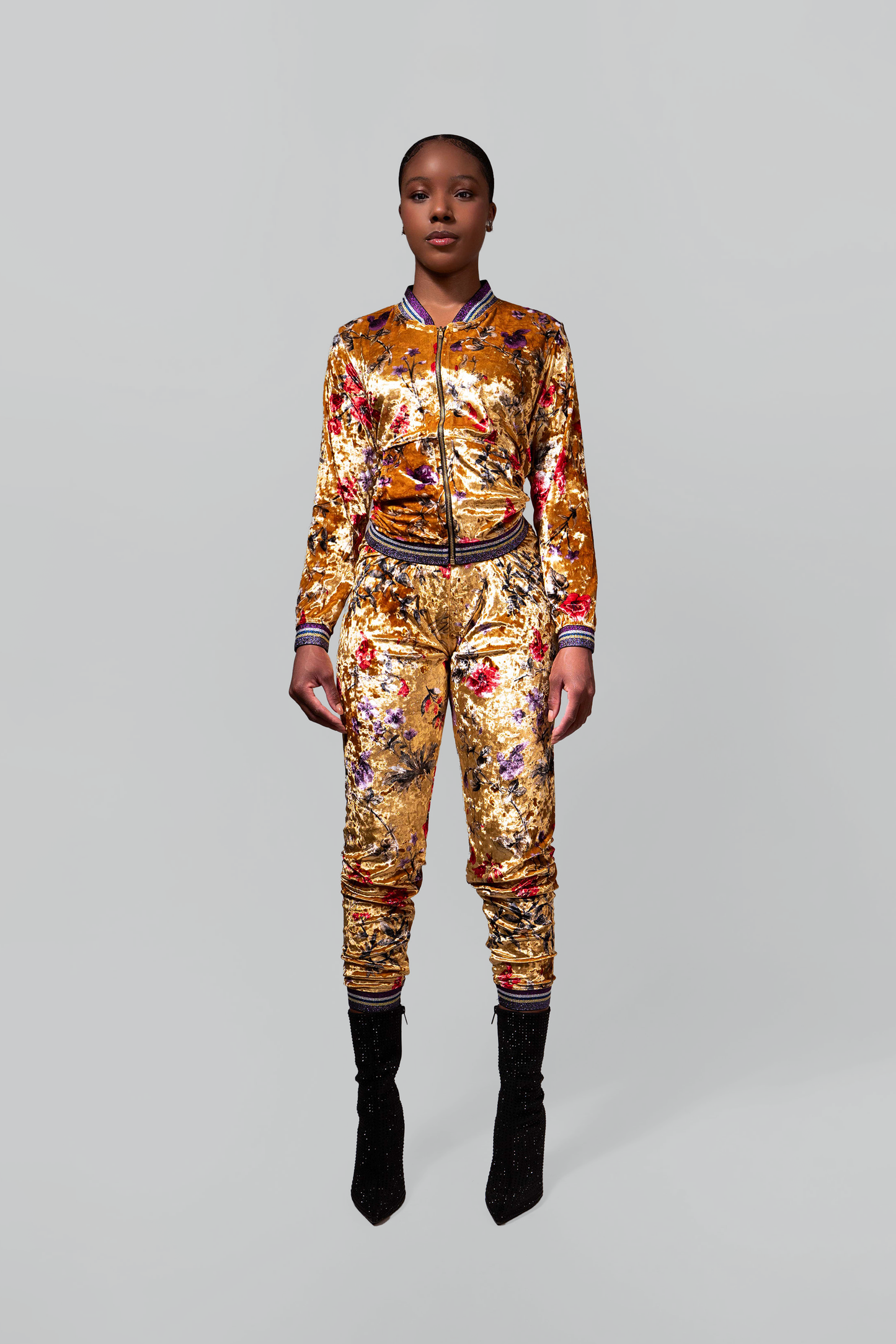 Goddess Velour Tracksuit