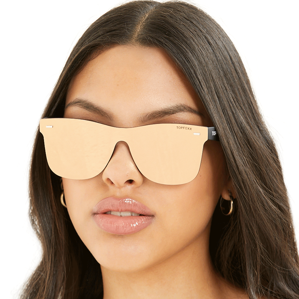 Sustainable Future Wife - Gold Square Wayfarer Sunglasses - Concordia Style Boutique
