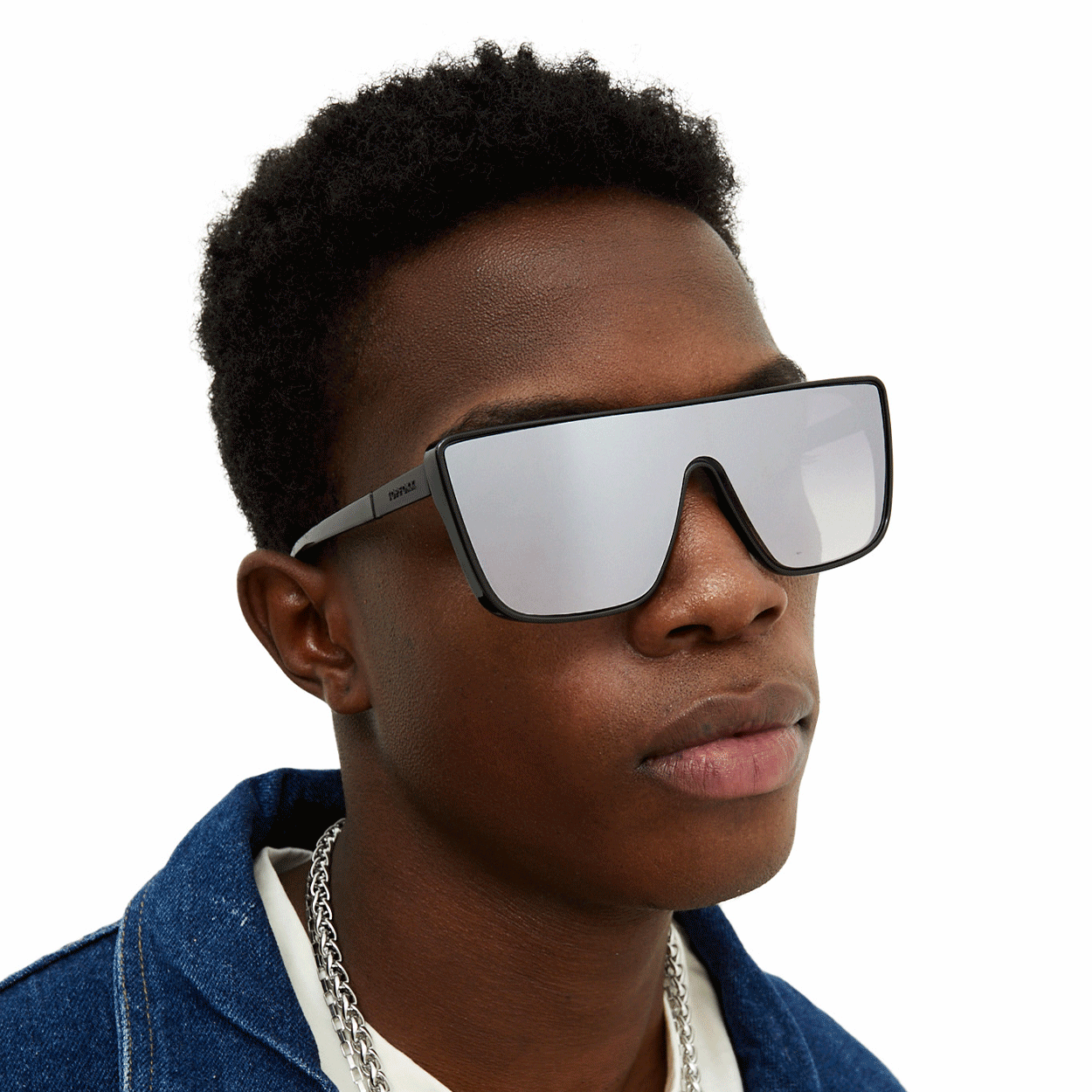 Sustainable Rayz - Chrome Limited Edition Squared Sunglasses - Concordia Style Boutique