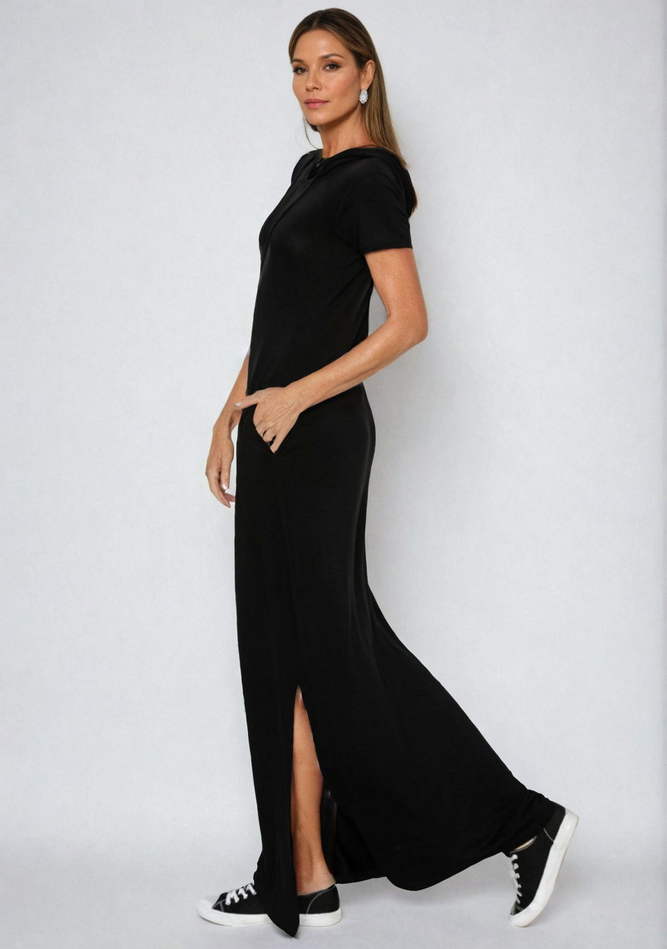 Luxe Lounge  Hoodie Dress