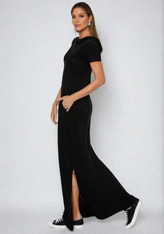 Luxe Lounge  Hoodie Dress