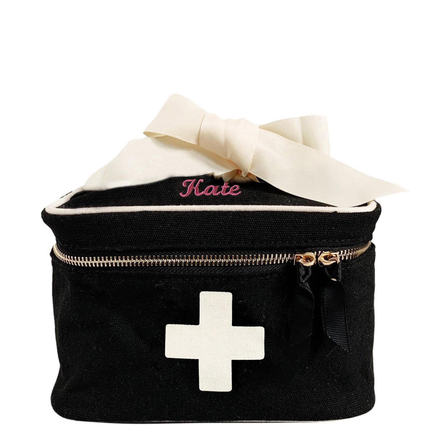 Meds and First Aid Storage Box, Black - Concordia Style Boutique