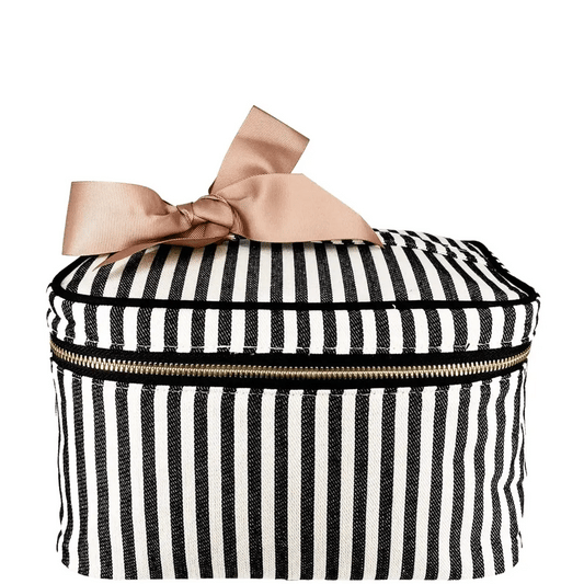 Medium Box Makeup & Toiletry, Striped - Concordia Style Boutique
