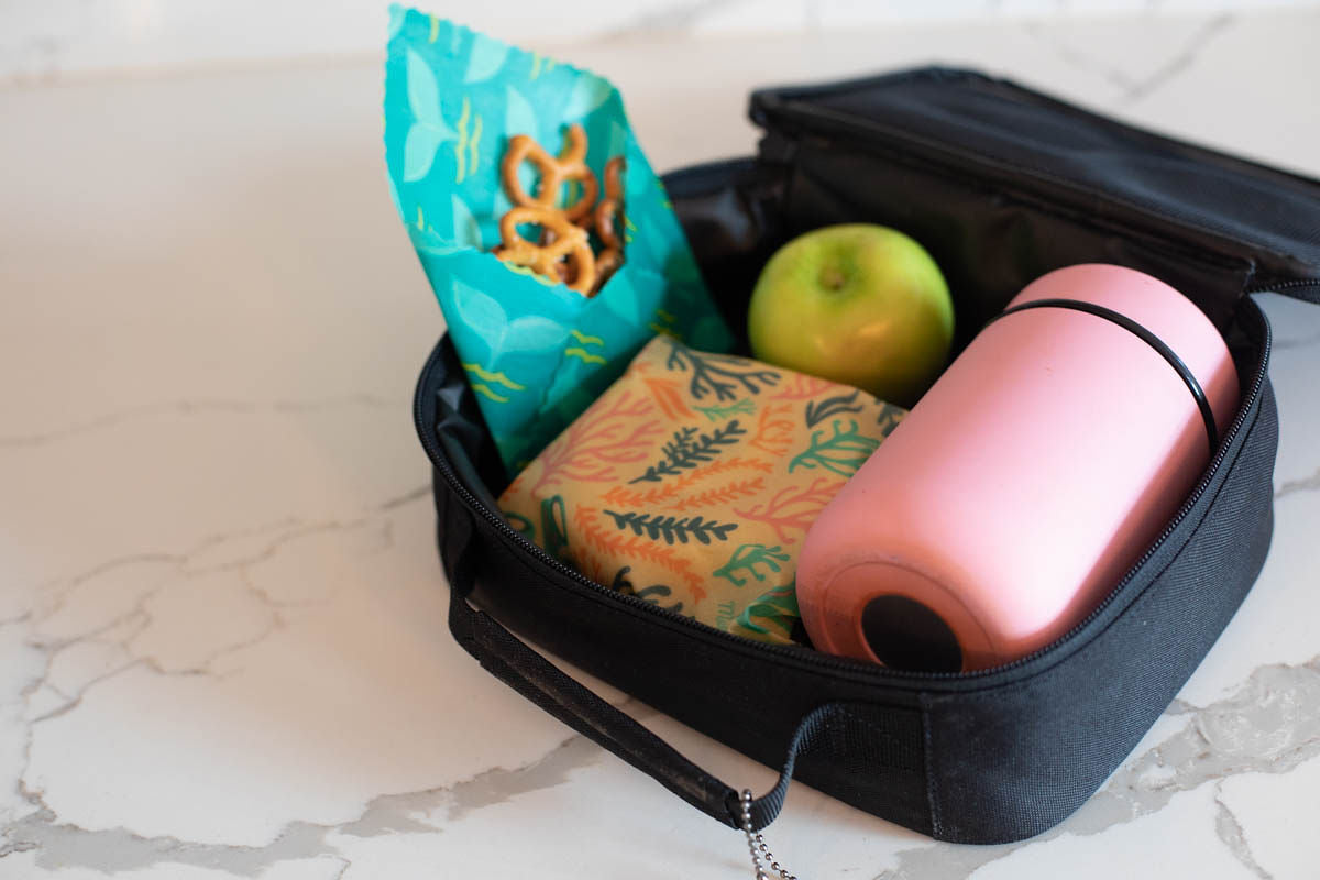 Beeswax Food Wrap - Sunrise Shell Print - Concordia Style Boutique