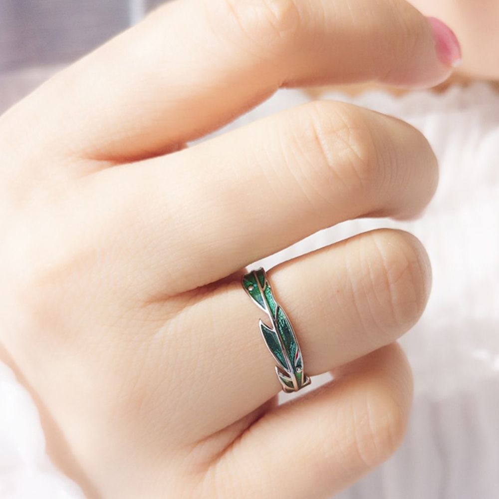 PLANTAIN LEAF RING (ADJUSTABLE) - Concordia Style Boutique