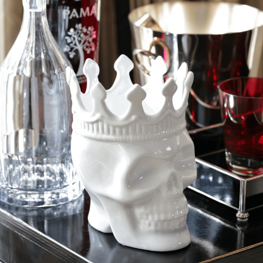 White Louise Skull - Concordia Style Boutique