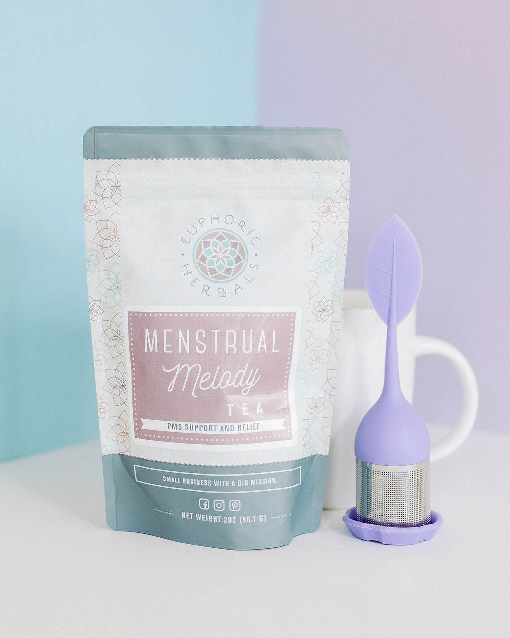 Menstrual Melody Tea | Raspberry Leaf Tea for Menstruation - Concordia Style Boutique