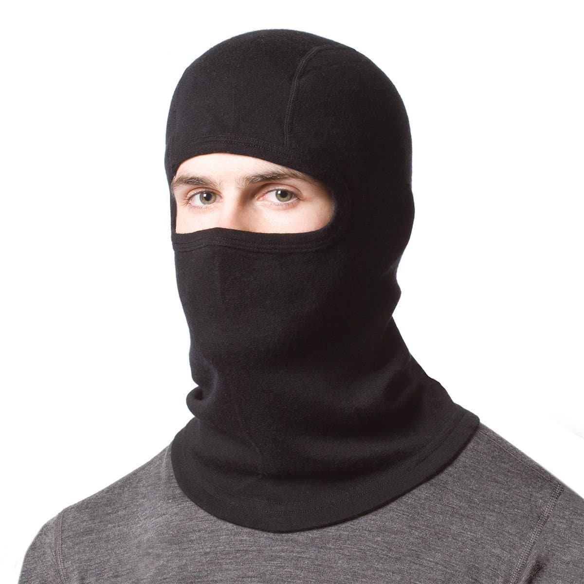 Midweight - Balaclava 100% Merino Wool - Concordia Style Boutique