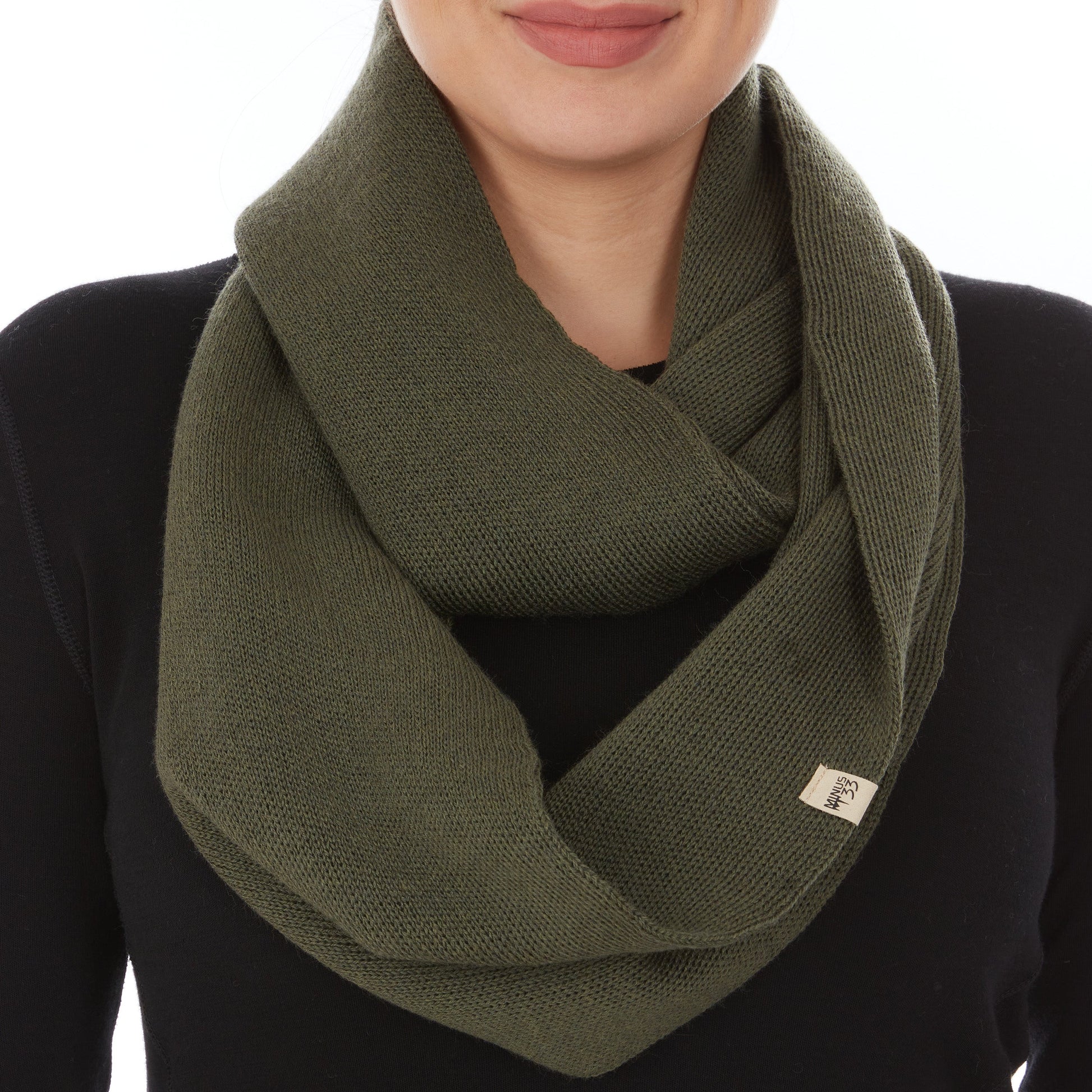 Midweight - Everyday Knit Infinity Loop Scarf 100% Merino Wool - Concordia Style Boutique