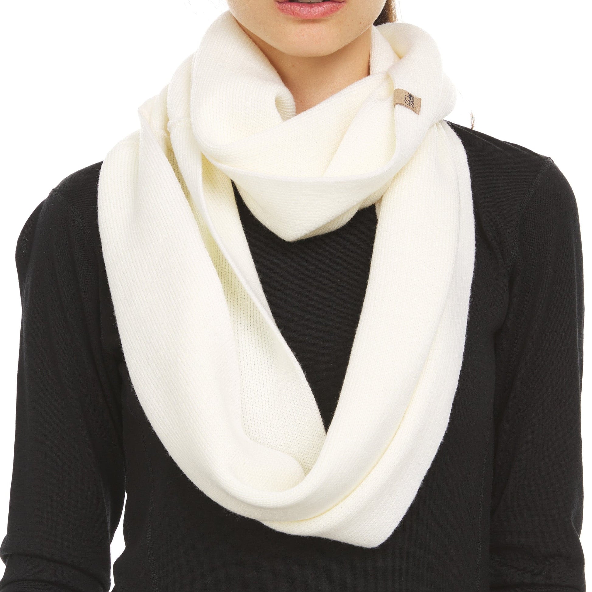 Midweight - Everyday Knit Infinity Loop Scarf 100% Merino Wool - Concordia Style Boutique