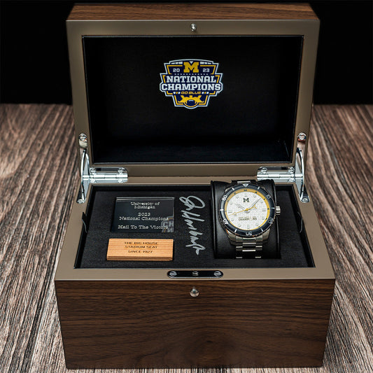 Michigan 2023 National Champions Jim Harbaugh Box Set - Odysseus II - Concordia Style Boutique