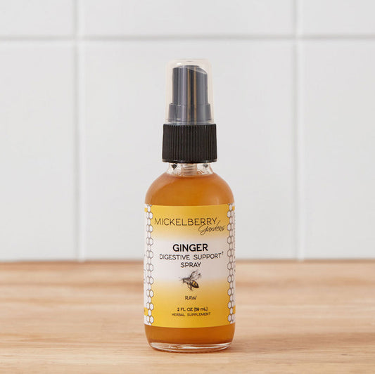 Ginger Digestive Support Spray - Premium Honey Tonic from Mickelberry Gardens - Just $9.59! Shop now at Concordia Style Boutique