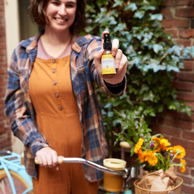 Honey Propolis Throat Spray - Premium Honey Tonic from Mickelberry Gardens - Just $11.19! Shop now at Concordia Style Boutique
