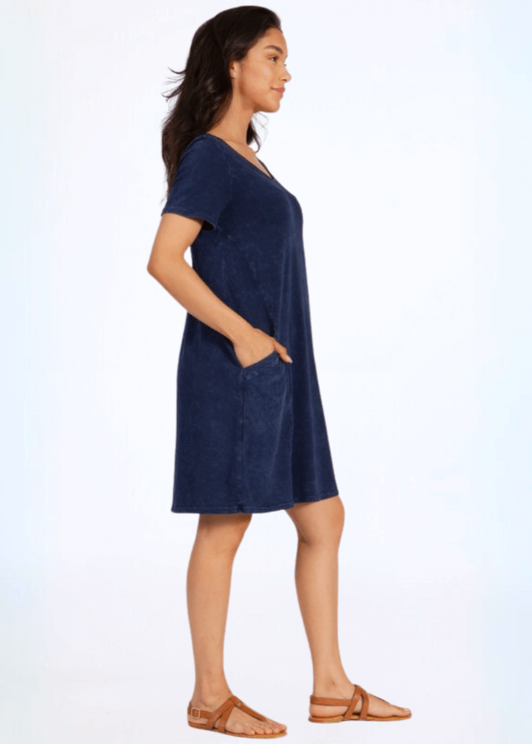 Easy Going Casual Cotton Dress - Concordia Style Boutique