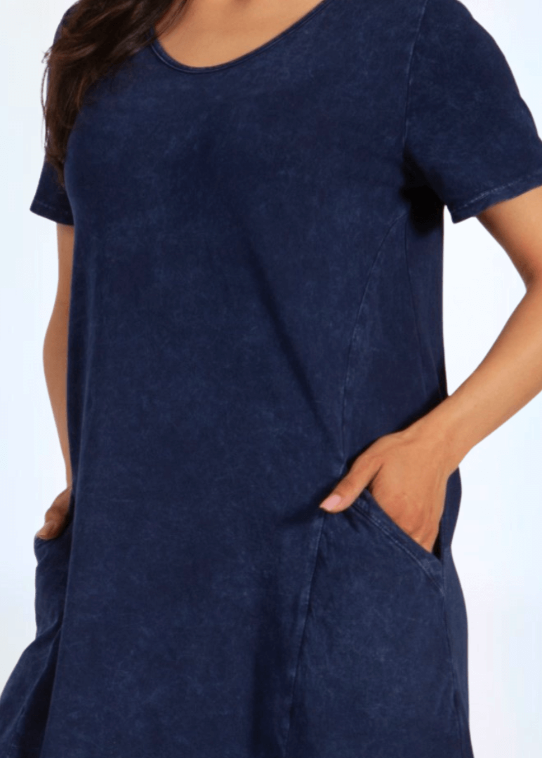 Easy Going Casual Cotton Dress - Concordia Style Boutique