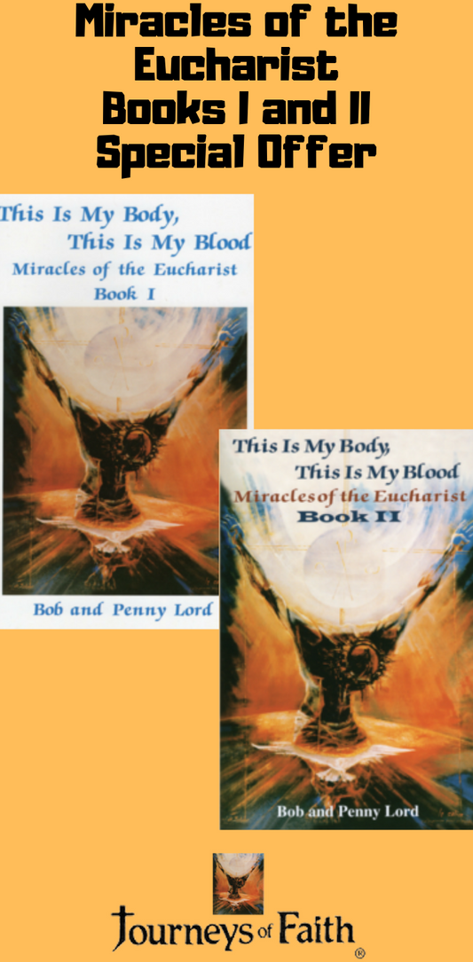 Eucharistic Revival Silver Package Miracles of the Eucharist Books I and II Free Shipping