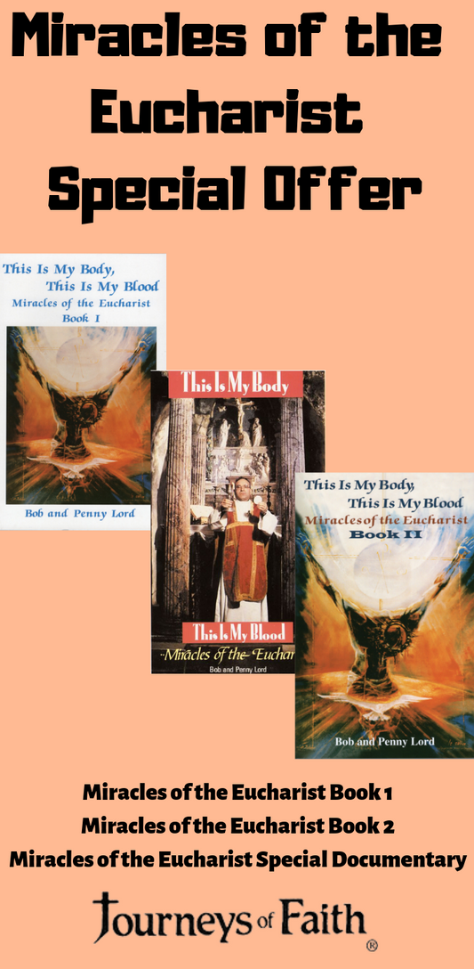 Miracles of the Eucharist Best Seller Books I and II and DVD Free Shipping