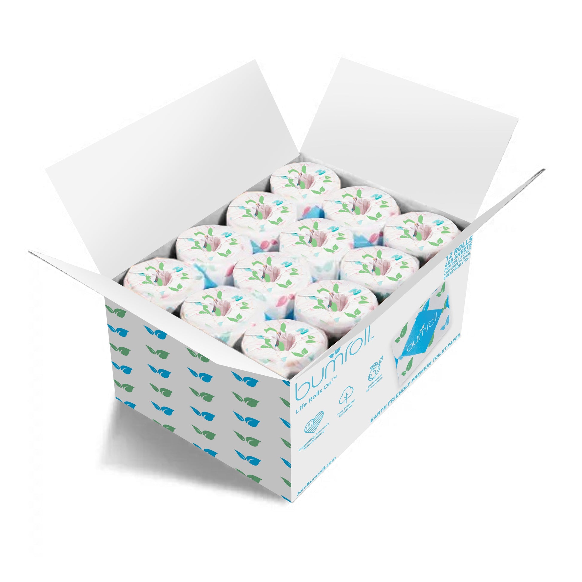 Bumroll USA Premium Toilet Paper, Plants Trees In The USA - Concordia Style Boutique